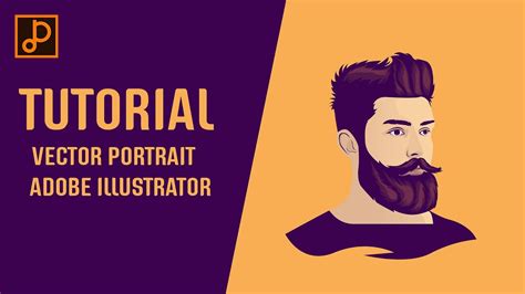 Tutorial Vector Portrait Adobe Illustrator Youtube