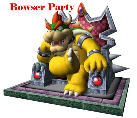 Bowser Party Fantendo Nintendo Fanon Wiki Fandom