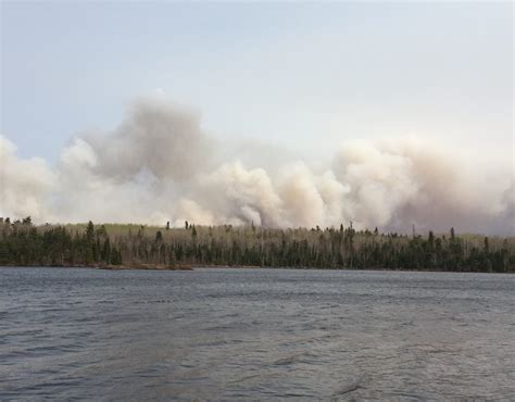 Forest Fires Spreading Along Manitoba Ontario Border Mandatory