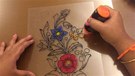 Easy Flower Designs For Glass Painting Best Flower Site