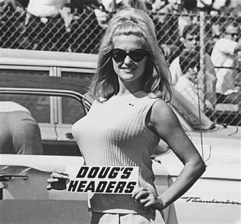 Linda Vaughn Racing Girl Linda Vaughn Car Girls