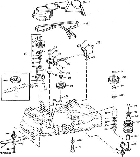 John Deere C Mower Deck Parts Diagram Drivenheisenberg