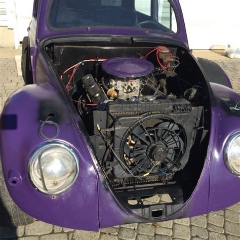 1957 Volkswagen Modified Vw Custom V8 Drag Hot Rod Rat Beetle Bug For