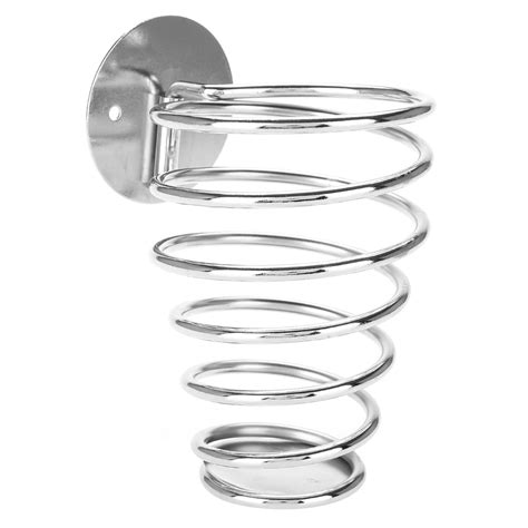mgaxyff hair dryer stand iron plating spiral shaped hairdryer support holder wall mounted hair