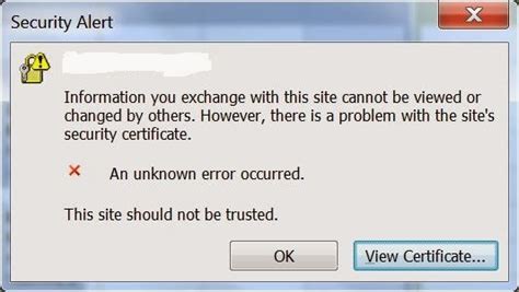 Wise Jeff Outlook Certificate Error Affects OWA As Well