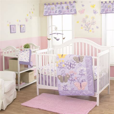 The untreated cotton used in our organic nursery bedding sets is naturally hypoallergenic, and is never dyed or treated with textile chemical treatments in order to. Lulu 3-Piece Girl Crib Bedding Set - Walmart.com - Walmart.com