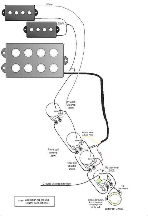 The installation of any set of jazz bass pickups is quite straightforward for anyone with some basic soldering skills. Squier Jazz Bass Wiring Diagram / Music Instrument ...