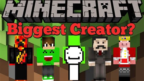 Contents show ⋅about this list & ranking. Top 5 Biggest Minecraft Youtubers of 2020 - YouTube
