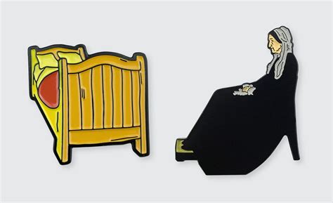 Art Enamel Pins Inspired By The Masters — Colossal