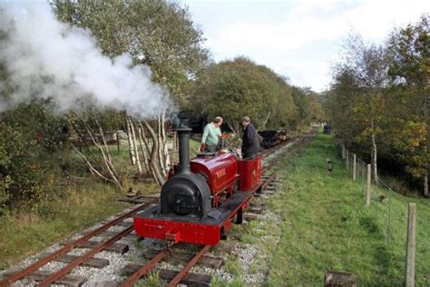Drive Victorian Narrow Gauge Steam Locomotive During The Saturday