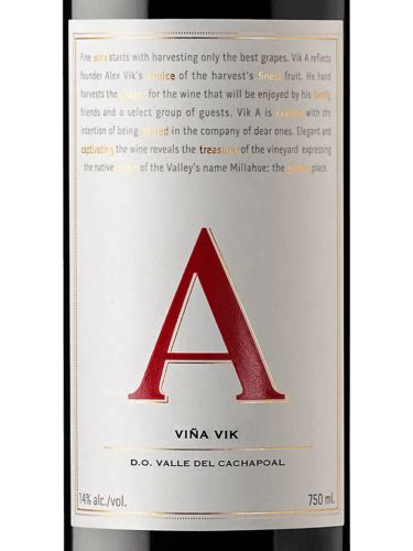 Viña Vik Winery A Limited Edition Cabernet Sauvignon Vivino 日本