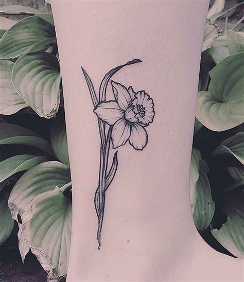 Pin By Kim Mcclendon On Jonquille Daffodil Tattoo Narcissus Flower