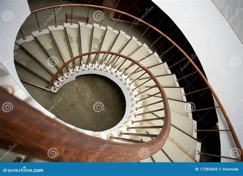 Escaleras Espirales Imagen De Archivo Imagen De Carril