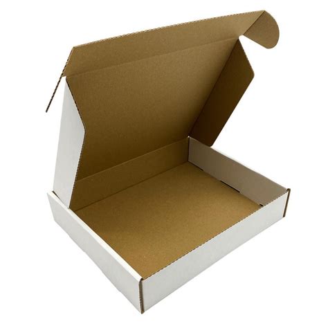 Small Parcel Postal Boxes White 250mm X 210mm X 50mm Schott Packaging