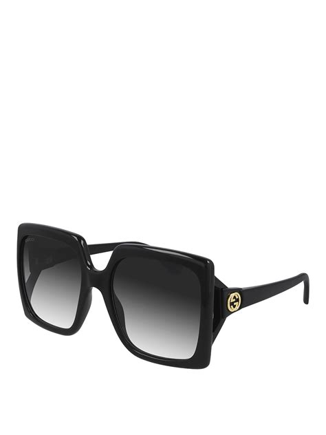 gucci black acetate butterfly sunglasses sunglasses gg0876s001