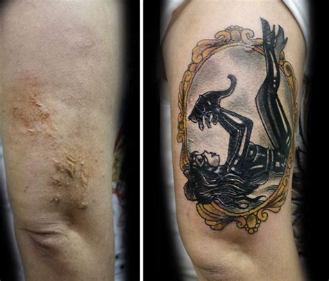 This Artist Covers Domestic Abuse Scars With Beautiful Tattoos Boredombash
