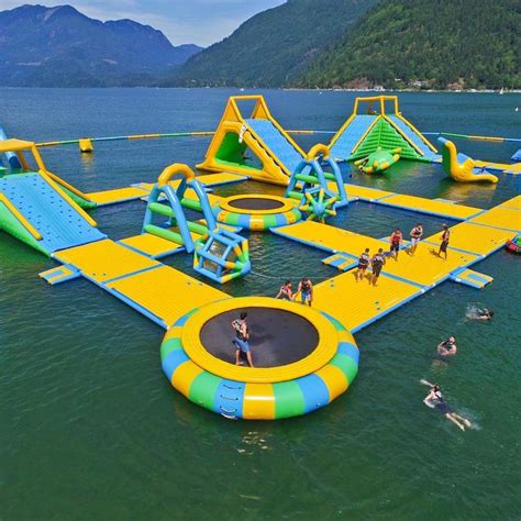 Harrison Watersports Floating In Water Inflatable Water Park