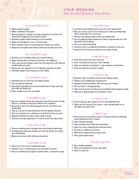 Free 10 Sample Wedding Checklists In Pdf Wedding Flower Checklist