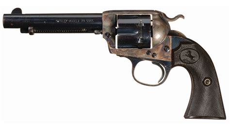 Colt Bisley Model Sa Revolver In 38 Colt Caliber Rock Island Auction