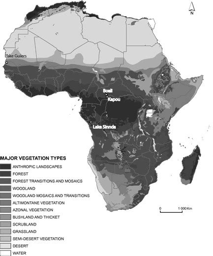 There was a map produced in 1935 by pole evans that describes 12 vegetation types for south africa. Map of African major vegetation types from White (1983): calibration... | Download Scientific ...
