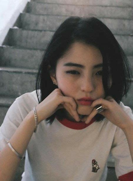 Pin Oleh Harls Di Han So Hee Model Rambut Sedang Aktris
