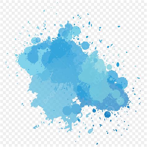 Blue Watercolor PNG Vector PSD And Clipart With Transparent