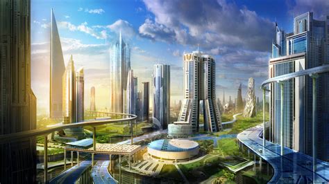 Building Futuristic City Design Ideas 8 Full Image
