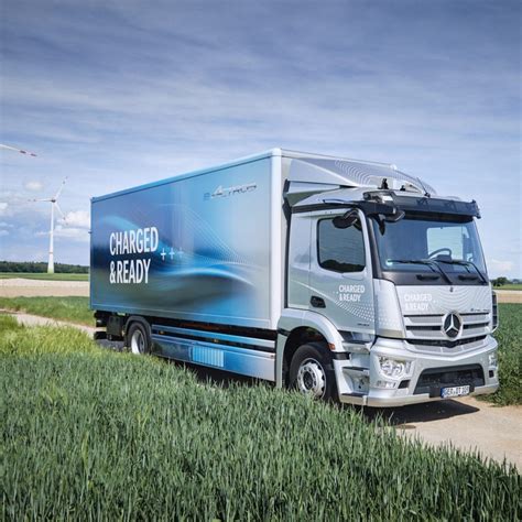 Mercedes Benz EActros LongHaul Electric Truck To Hit Roads In 2022
