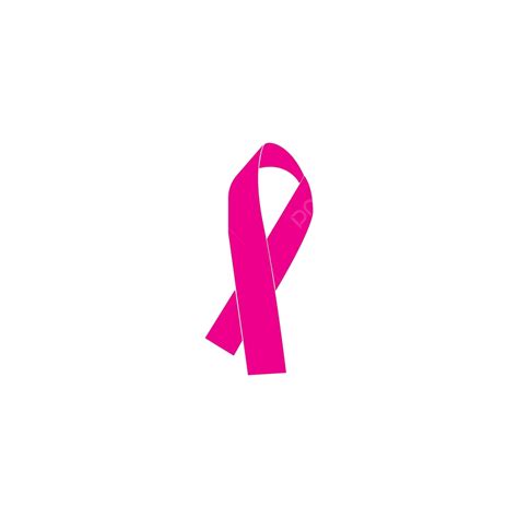 Breast Cancer Awareness Ribbon Logo Vector Template Vector Cure Silk