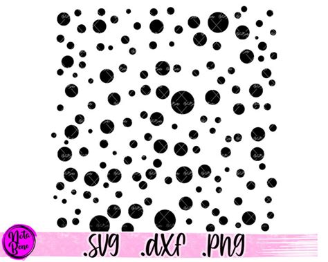Dots Pattern Svg Dots Svg Polka Dot Pattern Svg Dxf Svg Cut Files