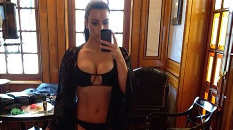 Kim Kardashian Flaunts Tight Tummy In New Bikini Pic