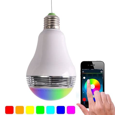 And the best bluetooth light bulb speakers. Light bulb Bluetooth speakers smart seven color bulbs ...