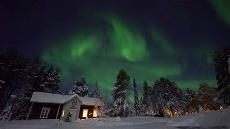 Upeat Revontulet I Amazing Northern Lights In Lapland Finland