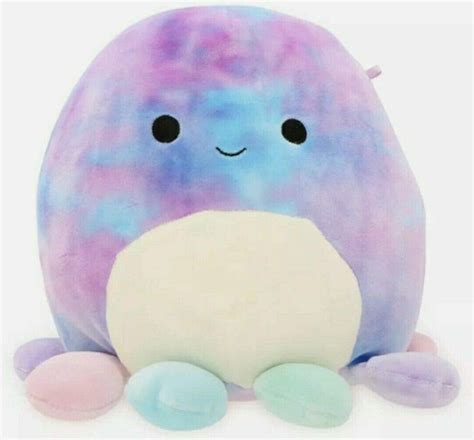 Squishmallows 12 Inch Mary The Octopus Rare Tie Dye Plush