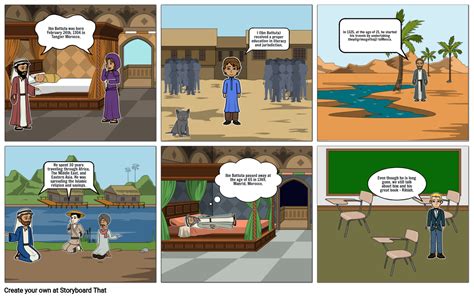 Ibn Battuta Life Storyboard By Kurysmasha2008
