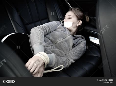 Woman Hostage Car Image Photo Free Trial Bigstock