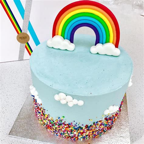20 Rainbow Cake Birthday Party Ideas Kentooz Site