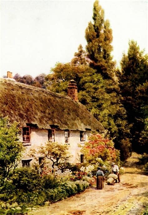 The Cottages And The Village Life Of Rural England 1912 Cottage At