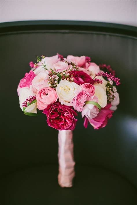 Yes This Is My Dream Bridal Bouquet Love Fuschia Light