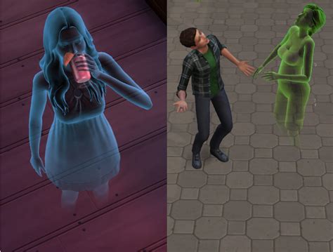 Ghosts No Puddles By Shimrod101 At Mod The Sims Sims 4 Updates
