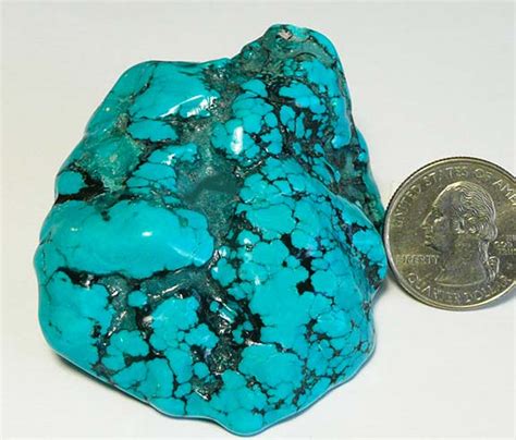 Turquoise Rock 30x60mm Blue Color Wmatrix Tq457