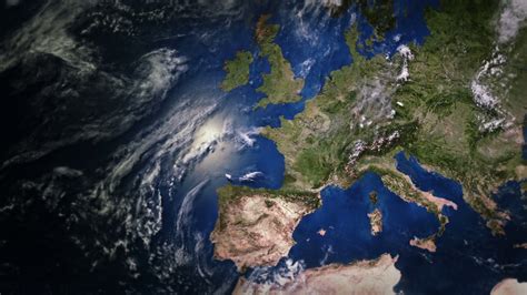 Europe From Space Youtube