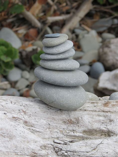 Hd Wallpaper Stone Stability Balance Coast Stacked Together Beach