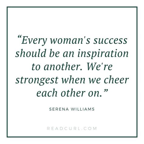 Serena Williams Every Womens Success Quote Team Quotes Boss Babe Quotes Sports Quotes