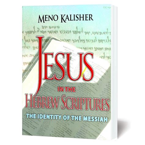 Jesus In The Hebrew Scriptures Books
