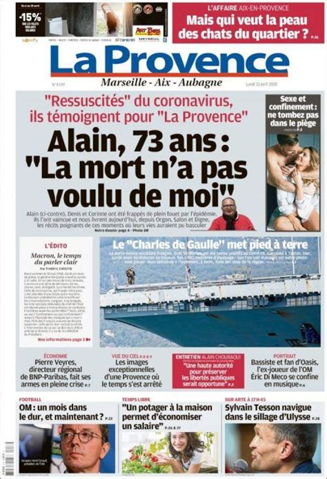 La Provence (13 Mai 2020) télécharger #journaux #français #pdf