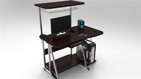 3d Pc Table Cgtrader