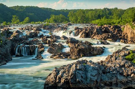 Great Falls Of The Potomac By Drnadig