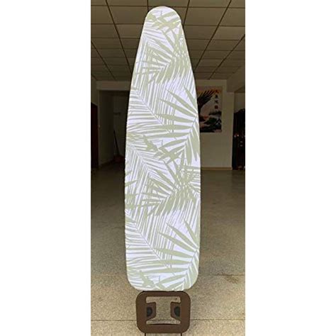 Juvale Cotton Ironing Board Cover And Pad Replacement White Palm Print
