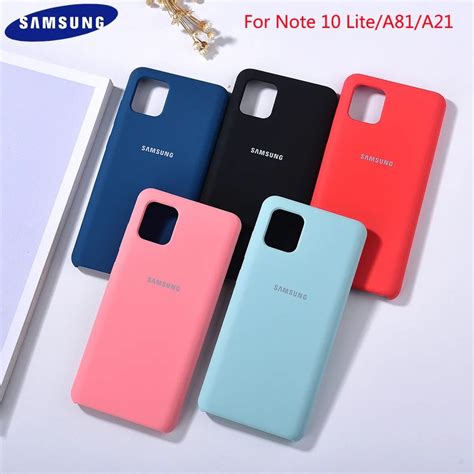чехол для Samsung Galaxy Note 10 Litea81a21 шелковистый силиконовый
